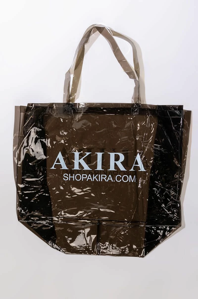 AKIRA PVC XXL SHOPPING BAG