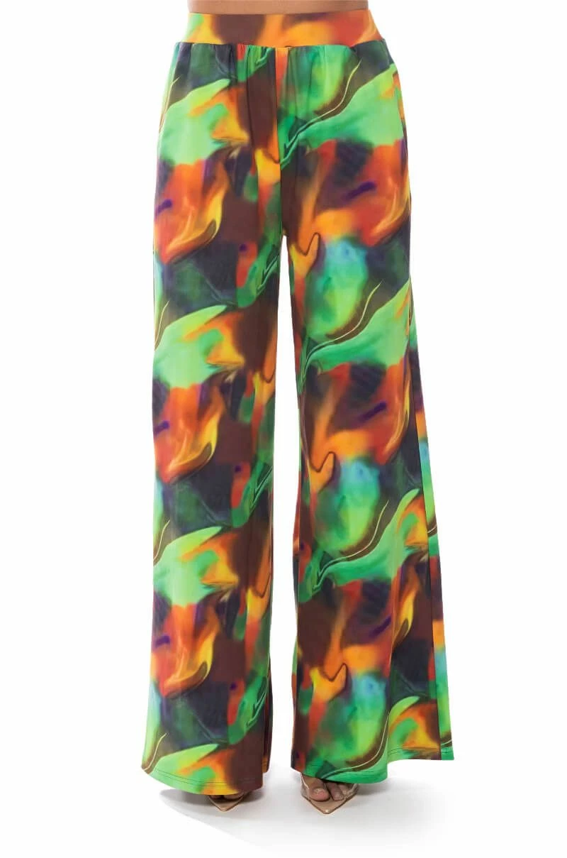 ALL NATURAL WIDE LEG PANT - Image 4