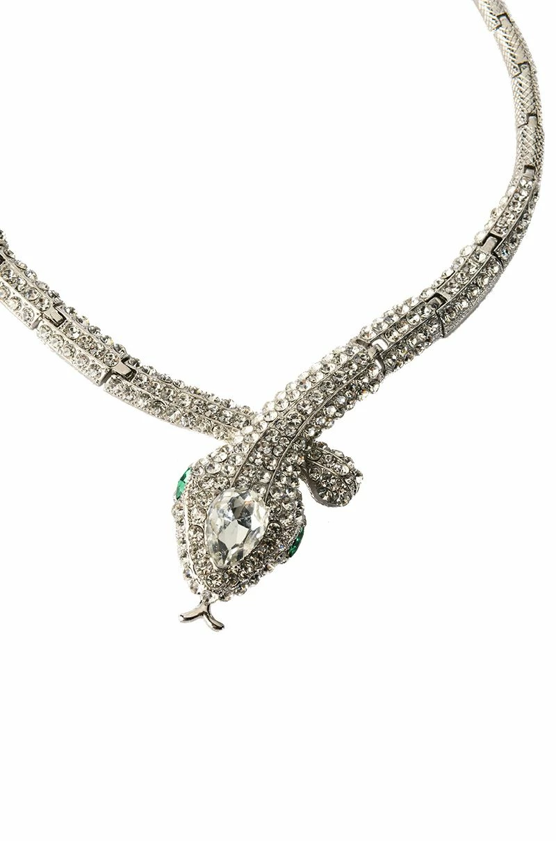 GREEN WITH NO ENVY NECKLACE AND EARRING SET - Image 4