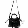 BERNADETTA STRAPPY BLACK BAG