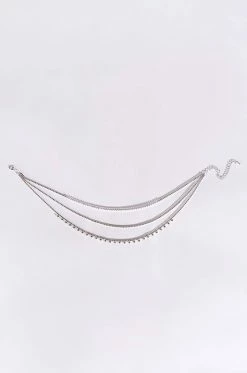 BIG MISS RHINESTONE CHOKER SET