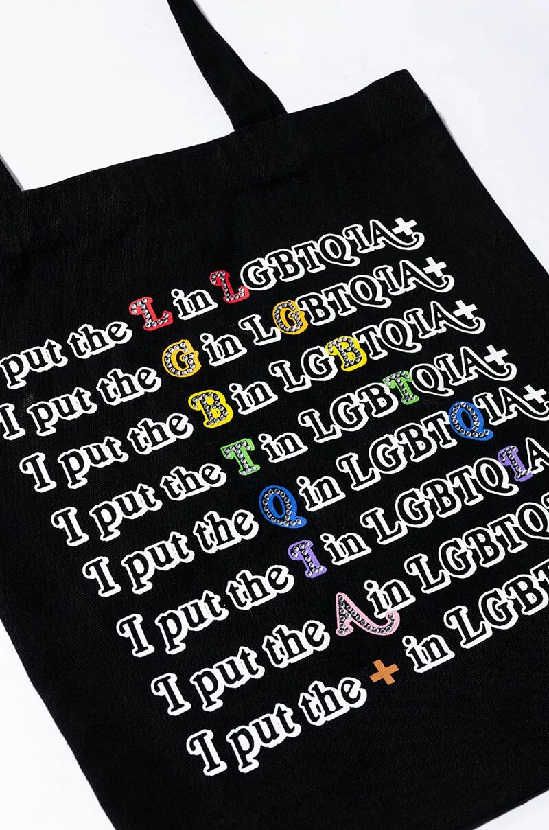 LGBTQIA OVERSIZED CANVAS TOTE - Image 2