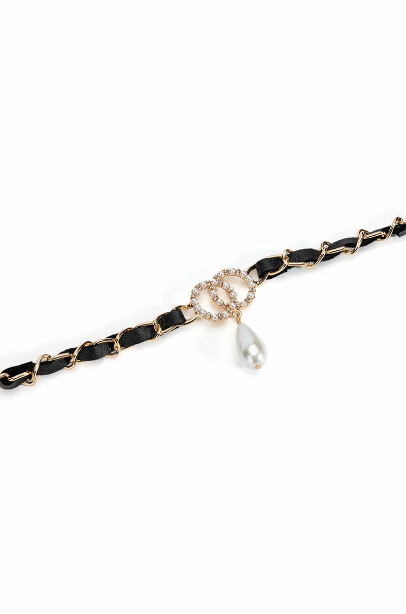 CALL ME COCO PEARL CHAIN NECKLACE - Image 2