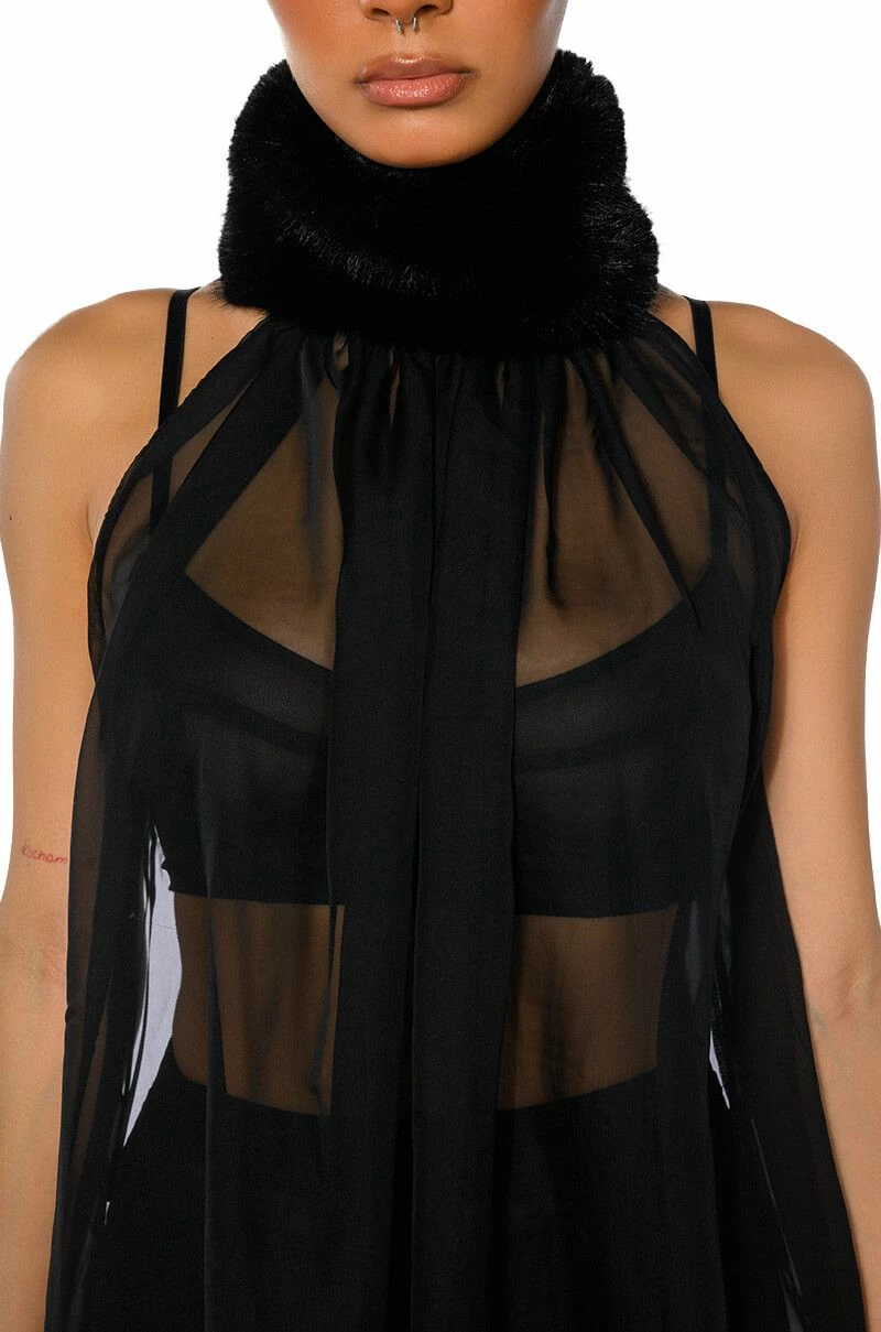 ELEGANT TURTLE NECK BLOUSE - Image 7