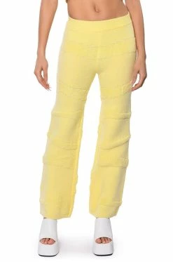 ELLORY TEXTURED WIDE LEG PANT