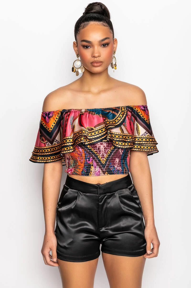 EXCUSE ME OFF THE SHOULDERS BLOUSE - Image 4