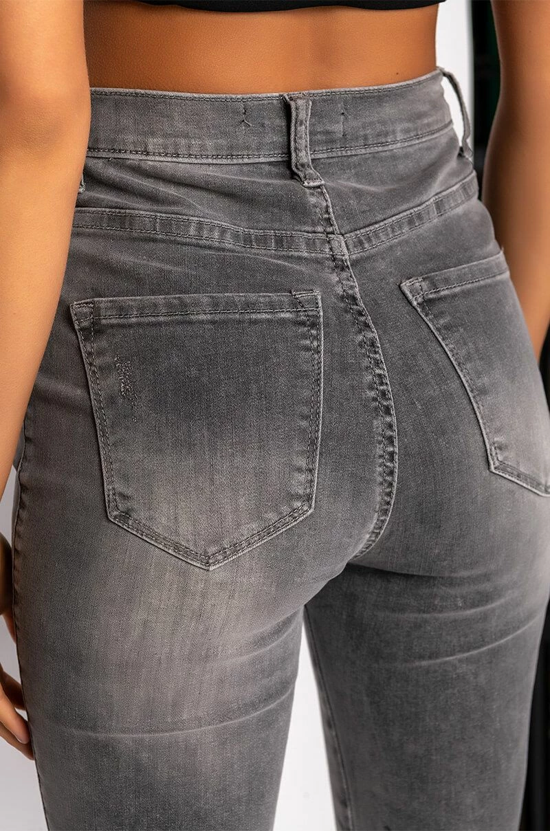 FLEX-FIT HIGH WAISTED SUPER STRETCHY SKINNY JEANS - Image 8