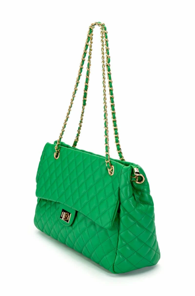 FOUR LEAF CLOVER QUILTED PURSE - Image 2