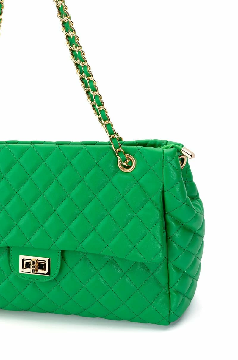 FOUR LEAF CLOVER QUILTED PURSE - Image 3