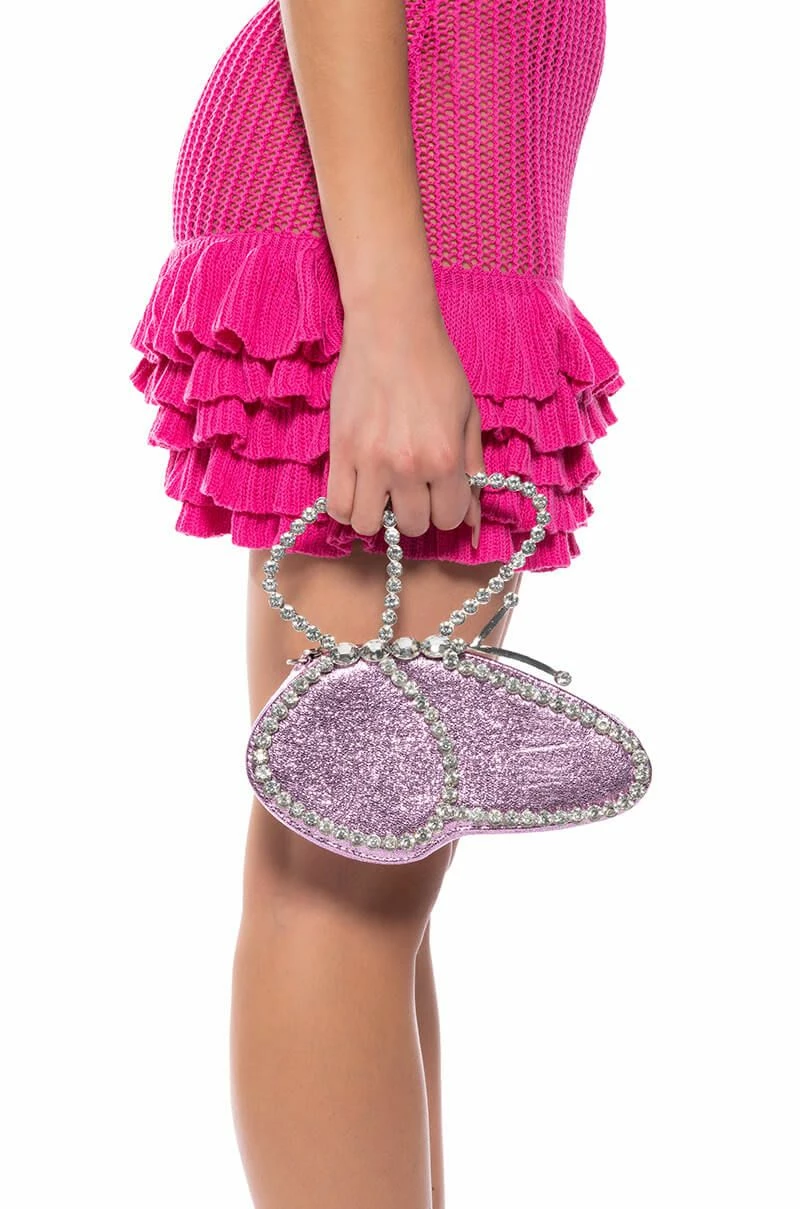 GLASS ANIMALS RHINESTONE HANDLE BAG - Image 6