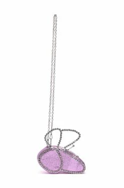 GLASS ANIMALS RHINESTONE HANDLE BAG