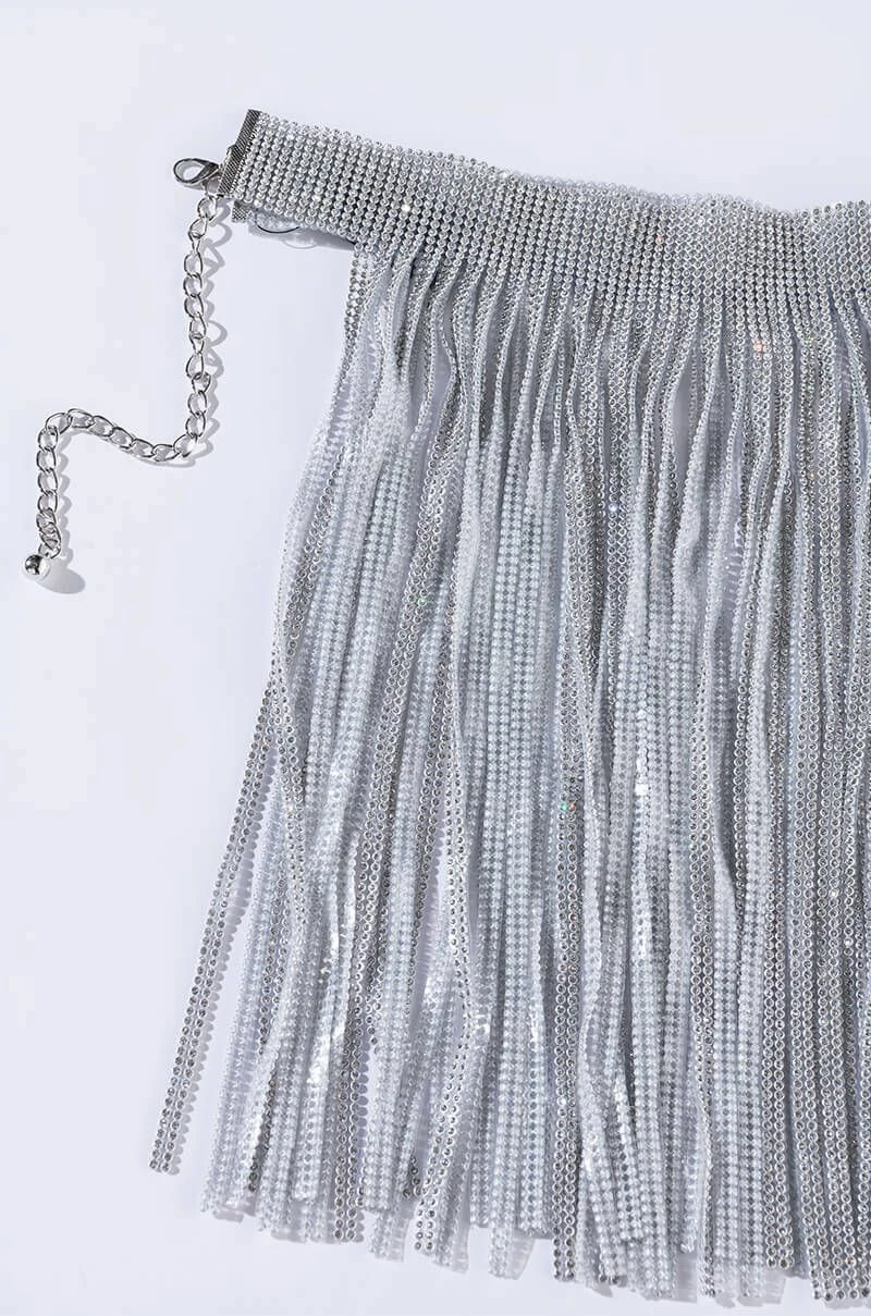I GOT IT FROM MY MAMA RHINESTONE SKIRT BELT - Image 3