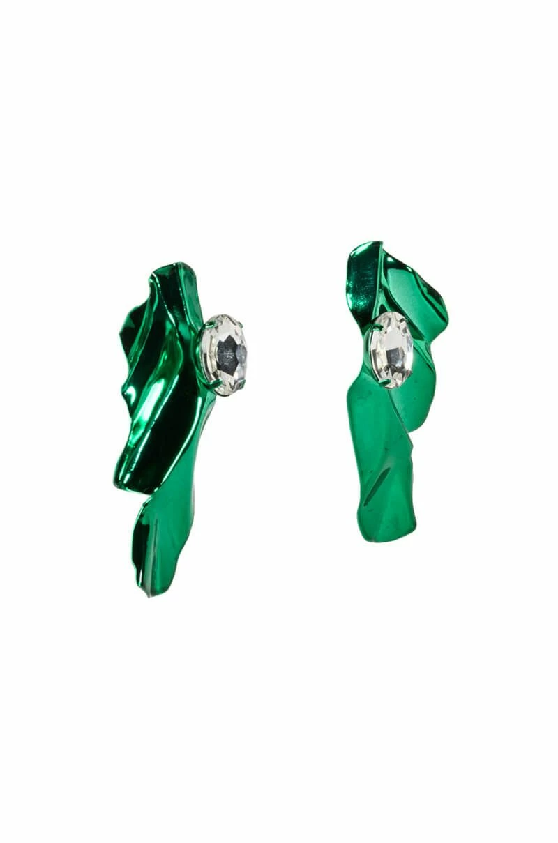 IM JADED ACRYLIC DROP EARRINGS - Image 3