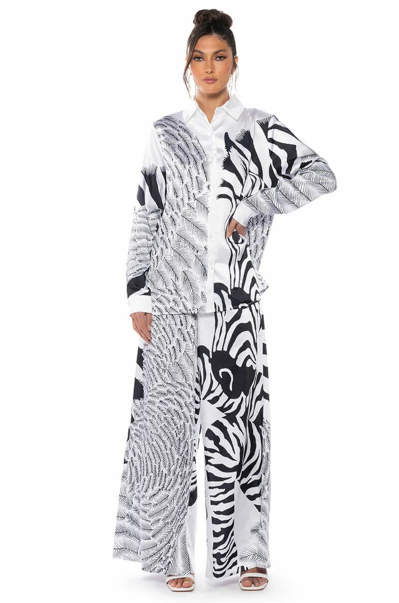 INTO THE NIGHT WIDE LEG PULL ON PANT - Image 3