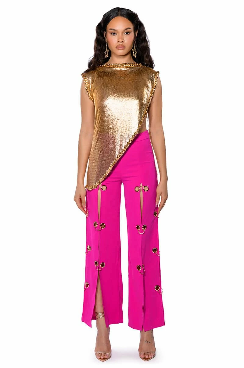 JENNY GROMMET TROUSERS - Image 3