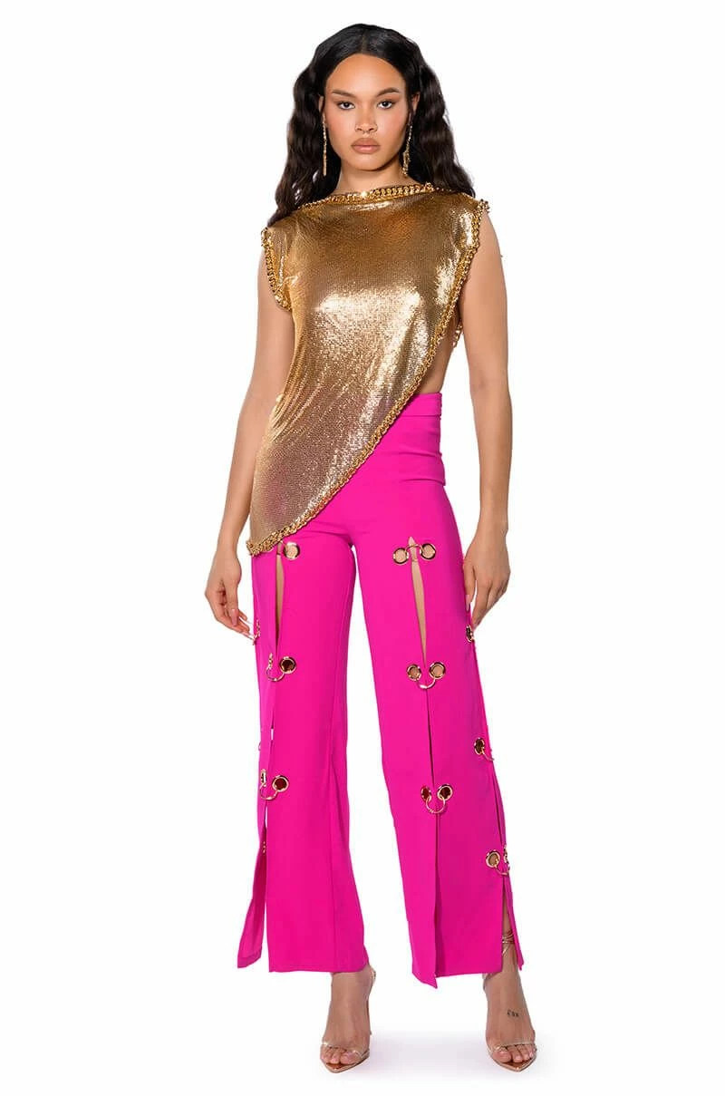 JENNY GROMMET TROUSERS - Image 4