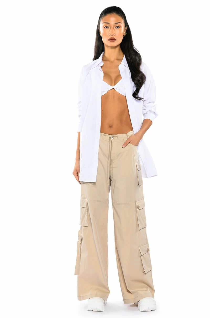 JOURNEE WIDE LEG CARGO PANT - Image 3
