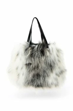 KYOTO NIGHTS FAUX FUR BAG