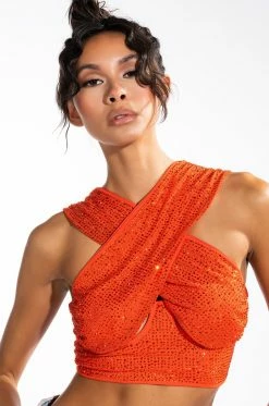 LADY LUCK EMBELLISHED CORSET BLOUSE