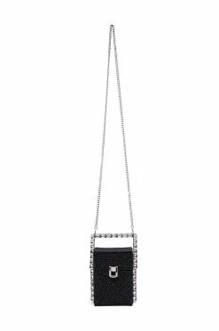 LEAD THE WAY EMBELLISHED TOP HANDLE BAG