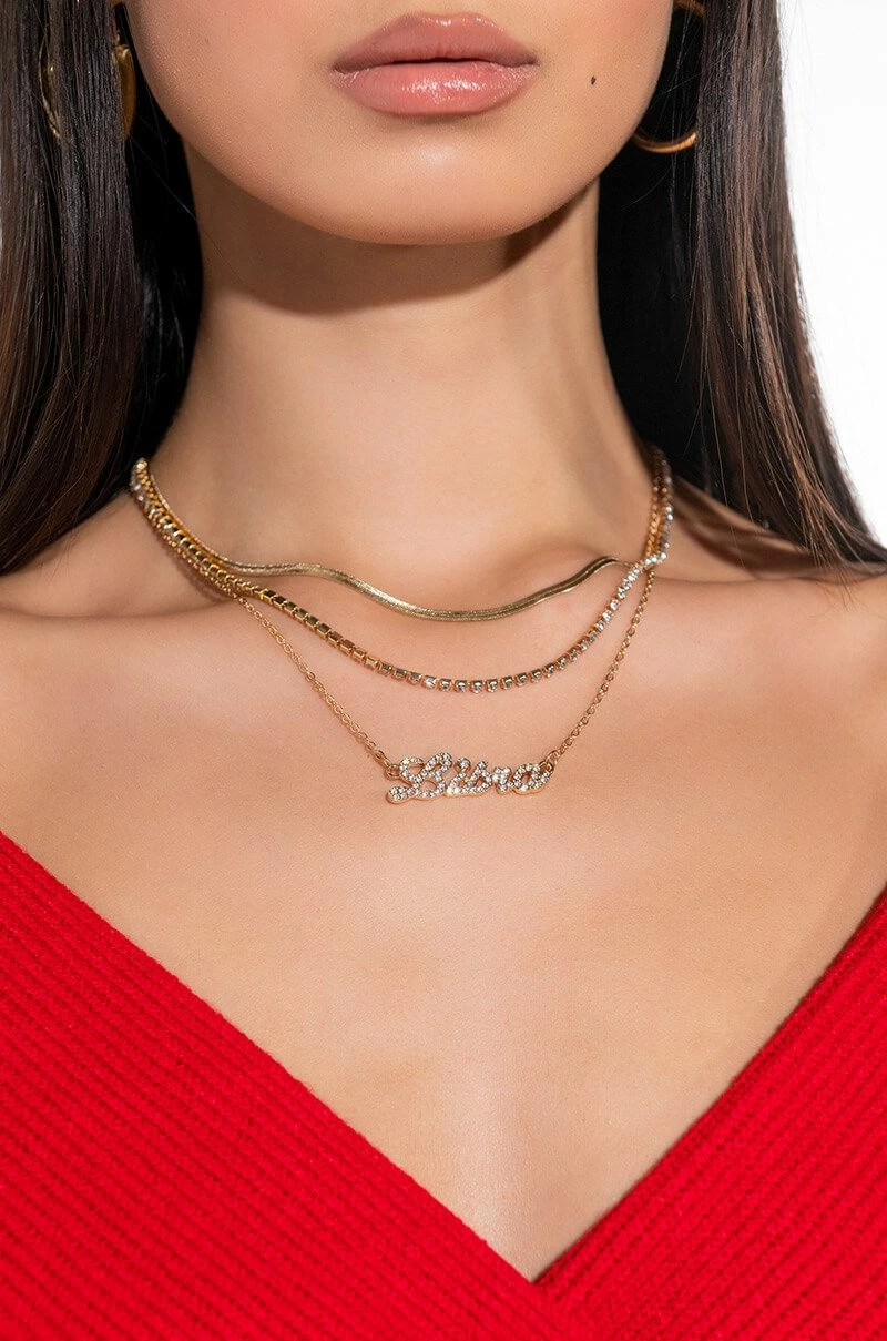 LIBRA LAYER NECKLACE - Image 3