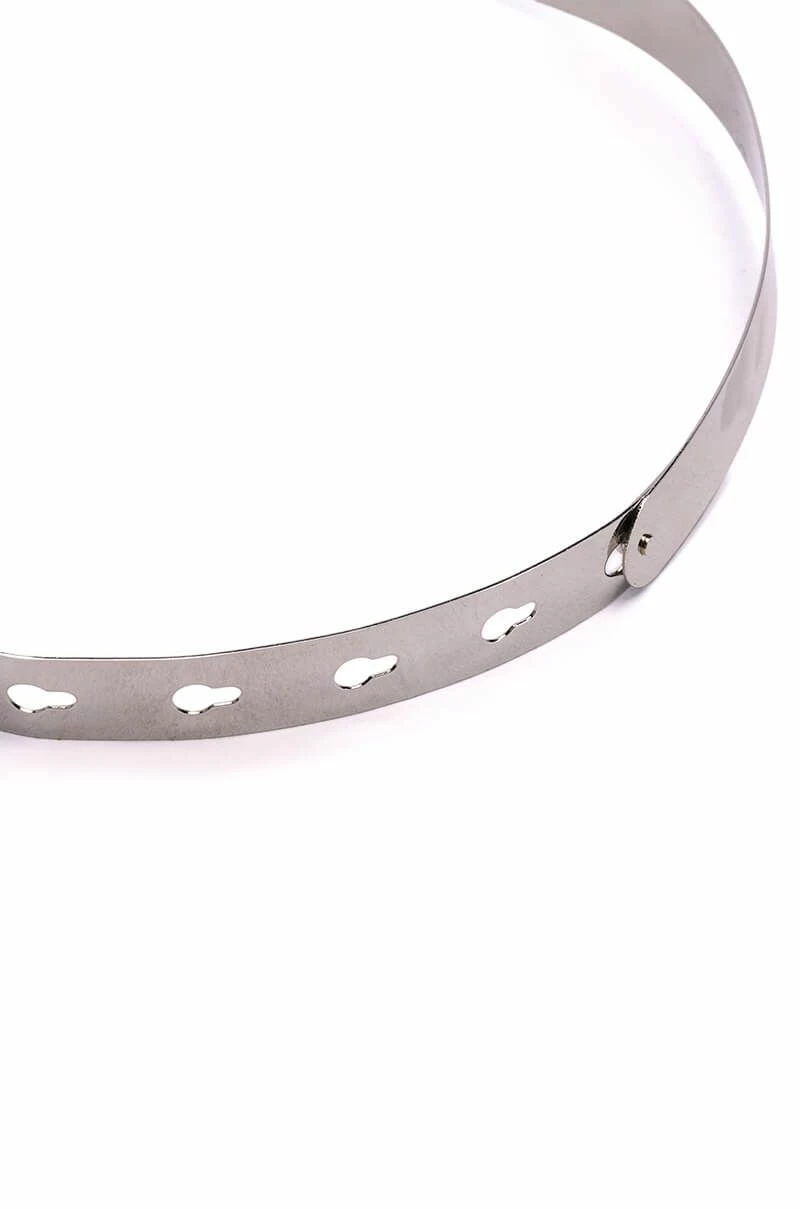 LONG NIGHT METALLIC WAIST BELT - Image 3