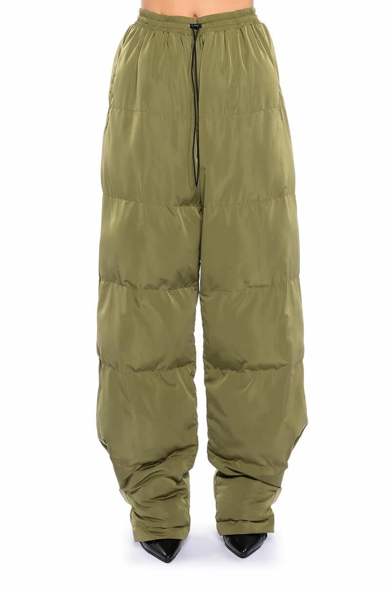 LORENA WIDE LEG PUFFER PANT - Image 5