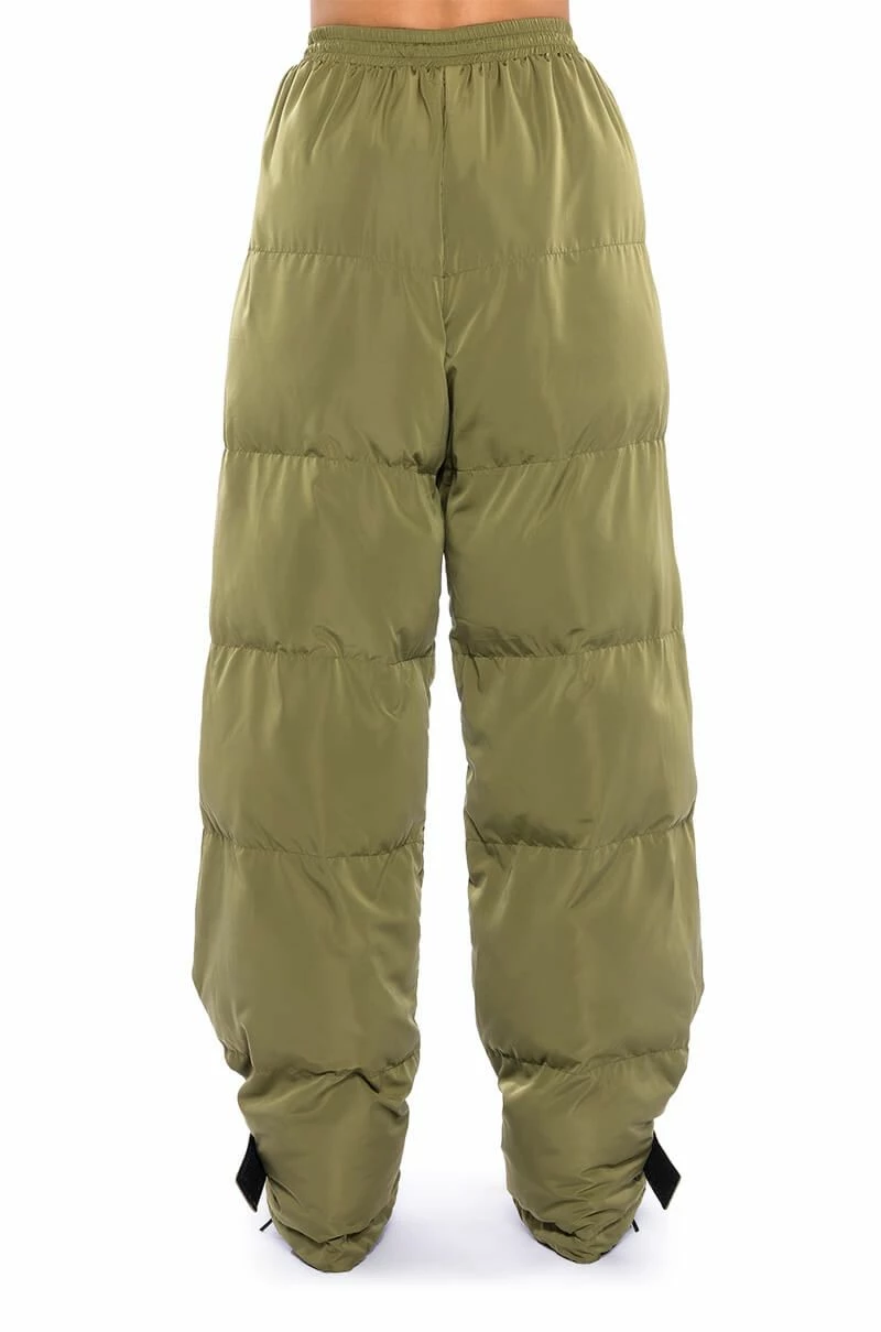 LORENA WIDE LEG PUFFER PANT - Image 7