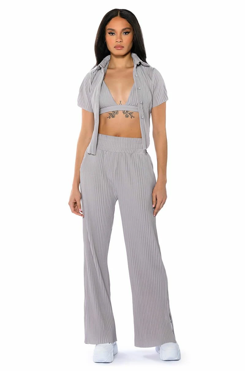 LUCY HIGH RISE WIDE LEG PANT - Image 4
