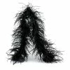 LUXE OSTRICH FEATHER PURSE STRAP