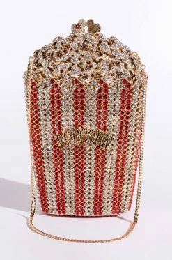 MOVIE DATE BLINGED CLUTCH