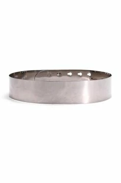 NO HOLDING BACK METALLIC WAIST BELT
