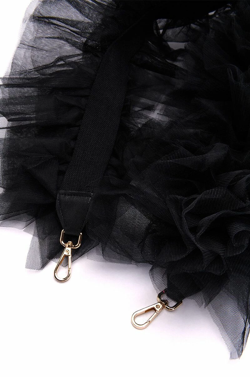 NO PICTURES PLEASE TULLE PURSE STRAP - Image 2