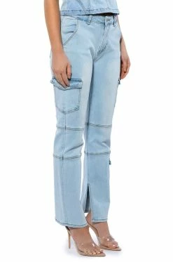 NOT YOUR AVERAGE GIRL DENIM PANTS