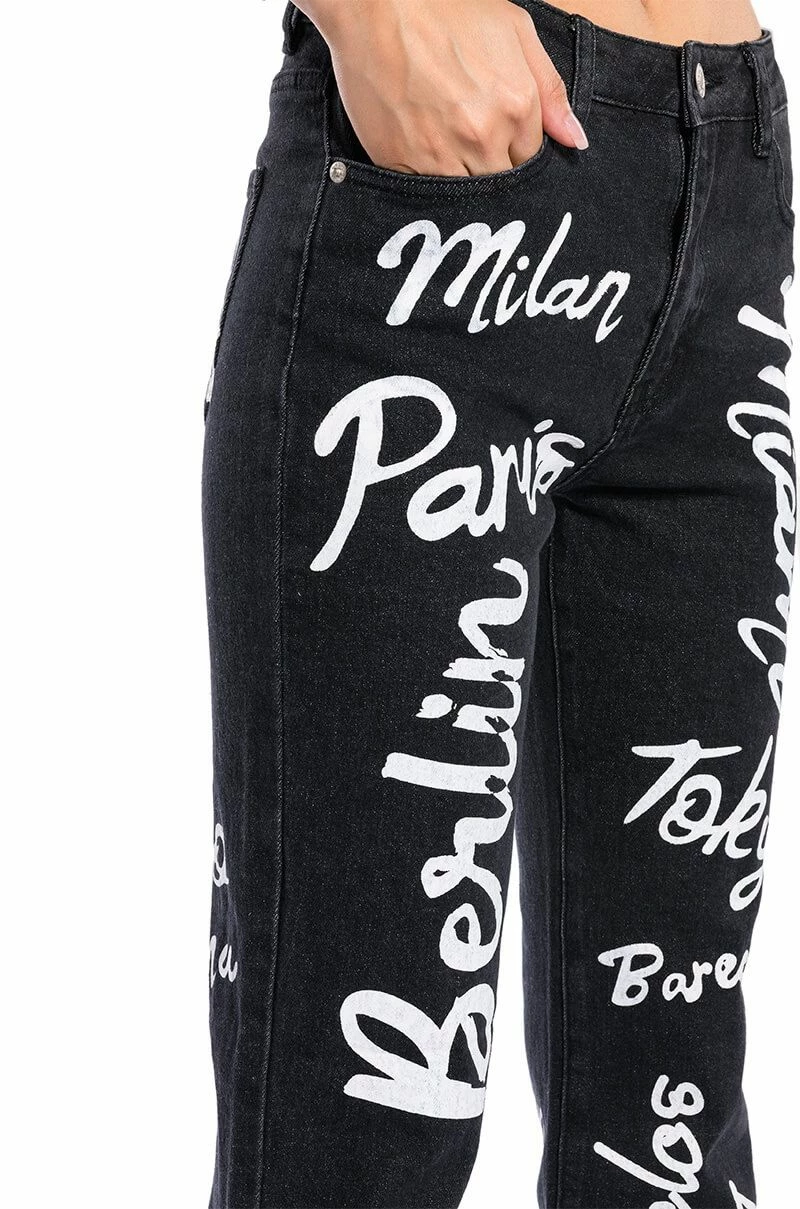 REPRESENT HIGH RISE STRAIGHT LEG JEAN - Image 9