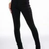 RUBY HIGH RISE SPLIT HEM SKINNY JEANS