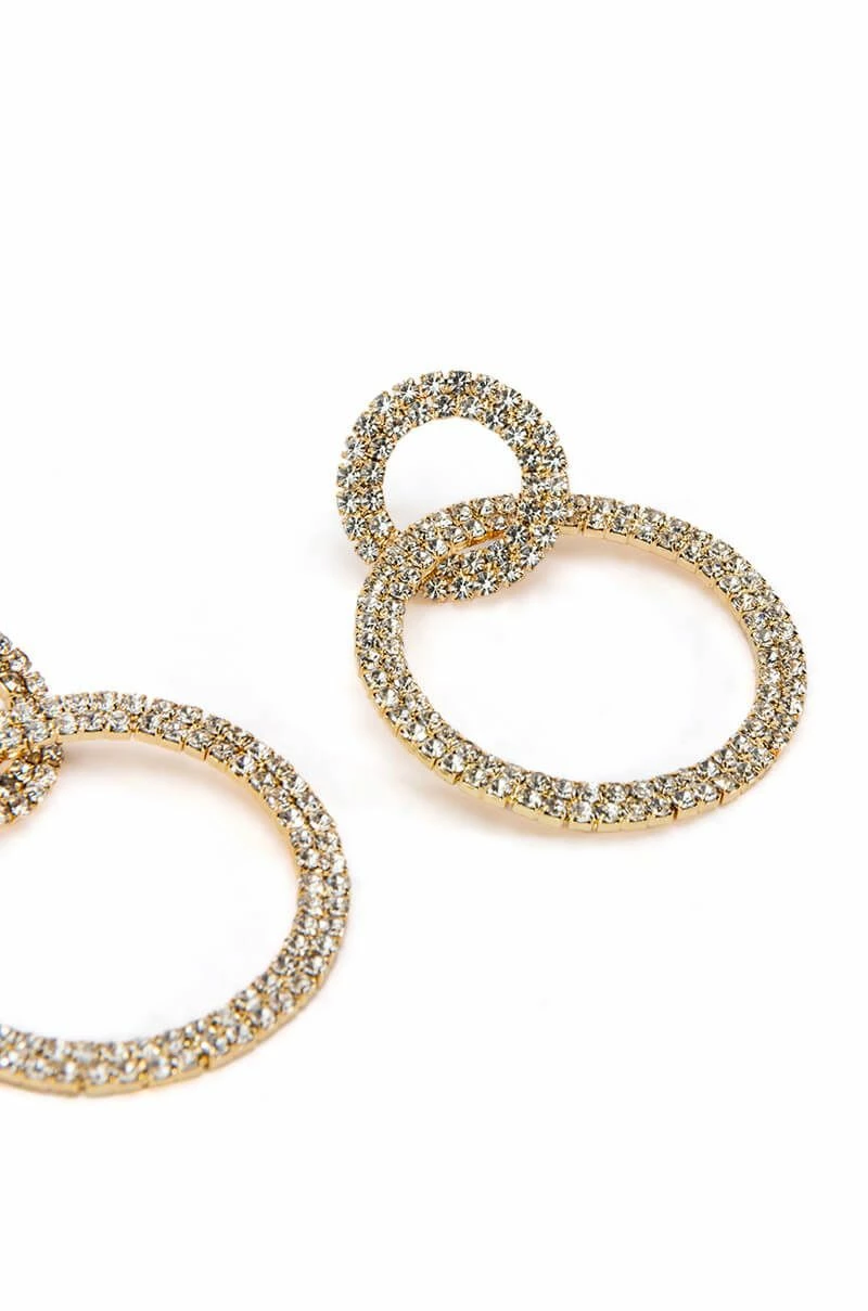 SCENE STEALER RHINESTONE EARRINGS - Image 3