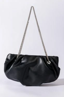 SIENNA BLACK POUCH PURSE