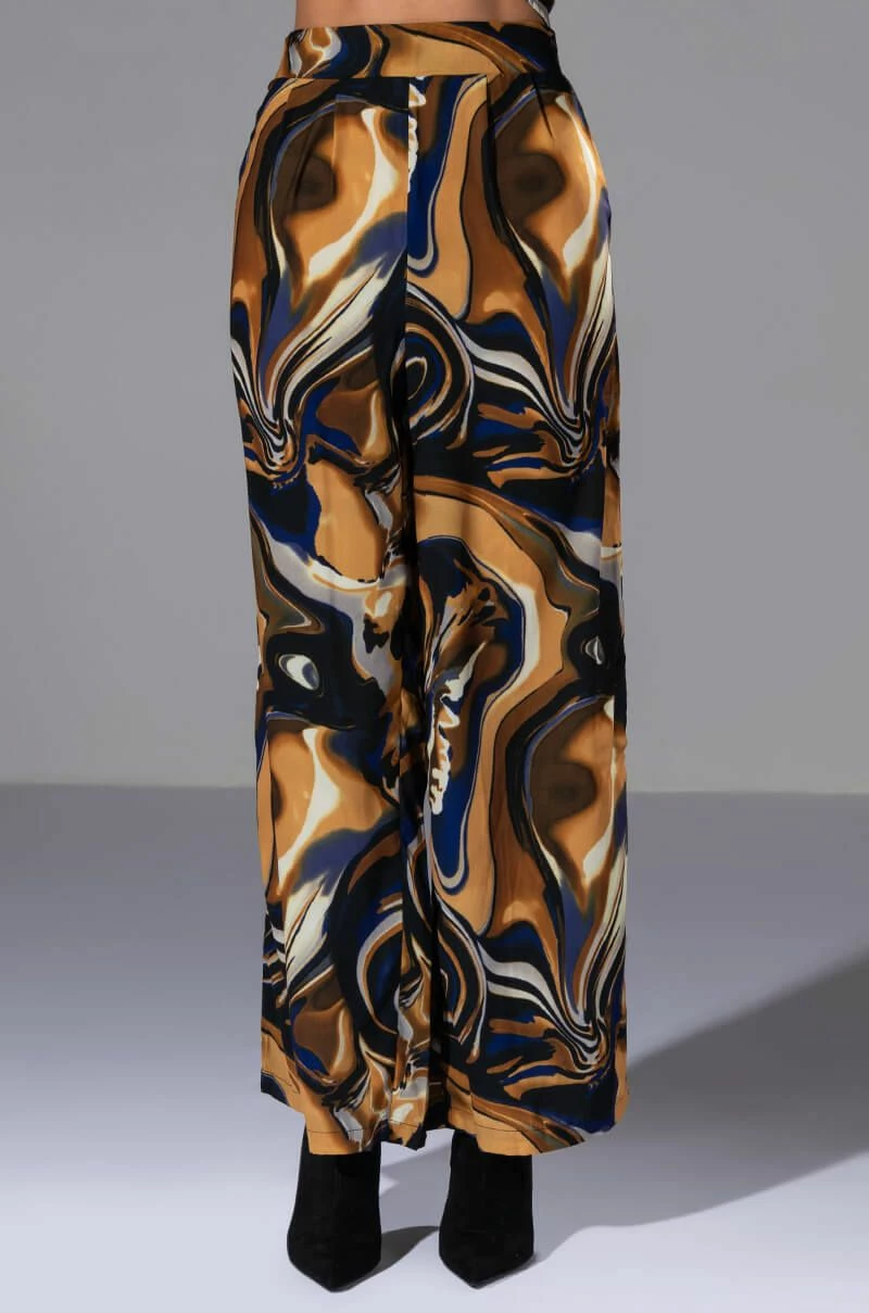 SOLARIS PRINTED PALAZZO PANT - Image 5