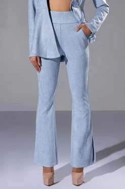 SUEDE BIG BOOTY PANTS